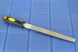 TEMO 10 inch (25cm) long Diamond Coated FLAT FILE grit 60 coarse