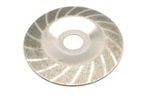 TEMO 100mm 4 inch Diamond coated grind grinding disc wheel bowl shape GC