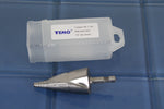 TEMO M35 Cobalt Step Drill Bit Spiral Flute HSS 2 Sizes: 7/8" 1-1/8", 1/4" shank