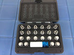 TEMO 23p Wheel Nut Screw Removal Key Socket Set For VW AUDI 1/2" Socket Adapter