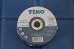 TEMO 25p 4" Metal and Stainless Cutting Wheel 1.2mm Thickness 5/8" Arbor