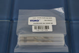 TEMO 2 pc 12-24 Combination Drill and Tap Multi Use Deburr Countersink Hex Bit