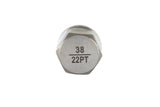 TEMO 38/22PT Wheel Lock Nut Screw Removal Key Anti-theft Lugnut Socket for BMW