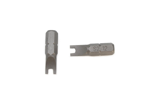 TEMO 50 pc Spanner #12 1 Inch (25 mm) Screwdriver Insert Bits