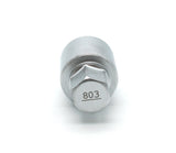 TEMO #803 Anti-Theft Wheel Lug Nut Removal Socket Key 3436 Compatible for Audi