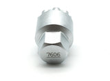 TEMO #7606 Anti-Theft Wheel Lug Nut Removal Socket Key 3438 Compatible for Volvo