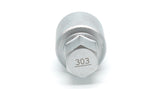 TEMO #303 Anti-Theft Wheel Lug Nut Removal Key 3440 Compatible for Mercedes Benz