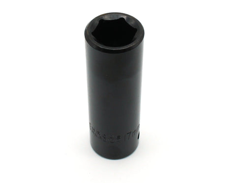 TEMO 17 mm Cr-V 6-Point 1/2" Drive Impact Deep Socket