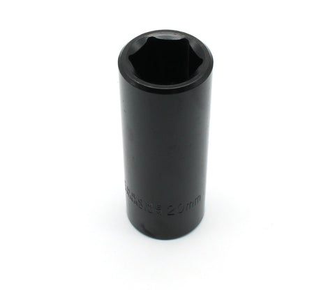 TEMO 20 mm Cr-V 6-Point 1/2" Drive Impact Deep Socket