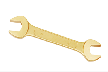 TMAX Non Sparking Beryllium Bronze Copper Open End Wrench Double Size of 5.5mm, 7mm, Length 90mm