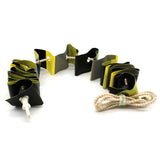 TEMO 1-2m Z-Barrier, High-Visibility Portable Barrier Multi-Use Barricade, Easy Set Up