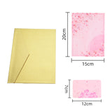 COULEE  2 pc Pop Up 3D Sakura Greeting Card, For Valentine's Day, Birthday, Anniversary, Holiday