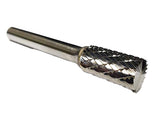 TEMO SB-3 Double Cut CARBIDE ROTARY BURR FILE Cylind End Cut Head