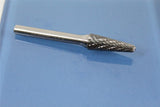 TEMO SL-3 Double Cut CARBIDE ROTARY BURR FILE 14 degree Cone Head