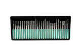 TMAX Fine Diamond Coated Burrs Glass Drill Bit Grit 300 for Dremel