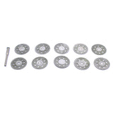 TMAX 10 pc 1" Breath Diamond Coated Cut Off Wheel Saw Disc for Dremel