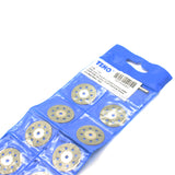 TMAX 10 pc 1" Breath Diamond Coated Cut Off Wheel Saw Disc for Dremel