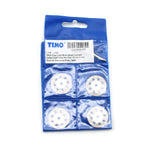 TEMO 10 pc 1 Inch 25 mm Breath Diamond Coated Cutoff Wheel Saw Disc 1/8 Inch Shank for Dremel and Other Rotary Tools