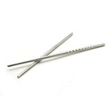 TMAX 5 Pairs Spiral Stainless Steel Chopsticks Dishwasher Safe