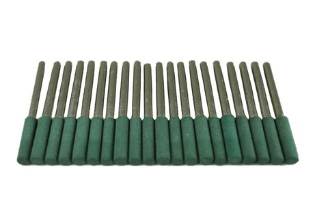 TMAX 20 pc Rotary Burr Polisher Set 4.5mm RUBBER Compatible for Dremel