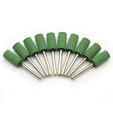 TMAX 10 pc Rotary Burr Polisher Set 10mm RUBBER Compatible for Dremel
