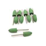TMAX 10 pc Rotary Burr Polisher Set 10mm RUBBER Bullet for Dremel