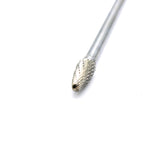 TEMO SF-3L6 Double Cut Carbide Rotary Burr File Head Round Tree
