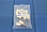 TEMO 10 pc Felt Burrs Wool Bob Polishing Grinding #4 Cylinder 1/2 Inch with 1/8 Inch Shank for Dremel Rotary Tools