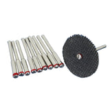 TMAX 10 pc 2mm Cut-off Wheel Screw Mandrel for Dremel