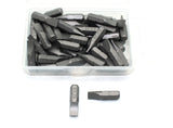 TMAX 50 pc 1/4 inch Flat Impact Ready Slotted Screwdriver Insert Bit