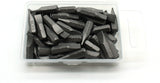 TMAX 50 pc 1/4 inch Flat Impact Ready Slotted Screwdriver Insert Bit