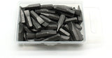 TMAX 50 pc 1/4 inch Flat Impact Ready Slotted Screwdriver Insert Bit