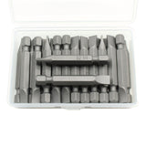 TMAX 25 pc 1/4" Flat Impact Ready  Slotted Screwdriver Insert Bit
