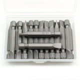 TMAX 25 pc 1/4" Flat Impact Ready  Slotted Screwdriver Insert Bit