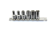 TMAX 6 pc TORX plus 6-12EP Socket 1/4" Square Drive Auto Repair Tool