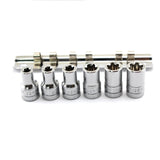 TMAX 6 pc TORX plus 6-12EP Socket 1/4" Square Drive Auto Repair Tool