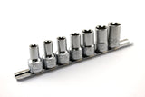 TMAX 7 pc TORX plus 10-20EP Socket 3/8" Square Drive Auto Repair Tool