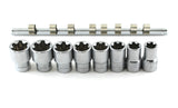 TMAX 8 pc TORX plus 18-32EP Socket 1/2" Square Drive Auto Repair Tool