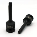 TMAX  T-50 3" L Torx Star 6 point Black Impact Bit Socket Auto Repair 