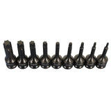 TEMO T40 3 Inch Long Torx Star 6 Point Black Impact Bit Socket Auto Repair Tool 1/2 Inch Square Drive