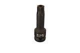TEMO Tamper Proof T-70 3" L Torx Star 6 point Black Impact Bit Socket 