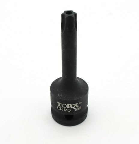 TMAX Tamper Proof  T-50 3" L Torx Star 6 point Black Impact Bit Socket