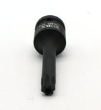 TMAX Tamper Proof  T-50 3" L Torx Star 6 point Black Impact Bit Socket
