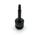 TMAX Tamper Proof T-30 3" L Torx Star 6 point Black Impact Bit Socket