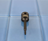TEMO Tamper Proof T-25 3" L Torx Star 6 point Black Impact Bit Socket