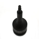 TEMO IP20 3 Inch Long Black Impact Torx Plus 6 Point Socket Bit 1/2 Inch Square Drive Auto Repair Tool