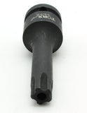 TEMO Tamper Proof IPR-55 Black Impact Torx Plus 5 point Bit Socket