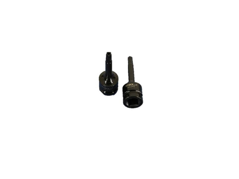 TEMO Tamper Proof IPR-40 Black Impact Torx Plus 5 point Bit Socket