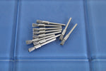 TMAX 10 pc Stainless Steel 1/4 Inch Pen Wire Brush #532 with 1/8 Inch Shank for Dremel and Other Rotary Tools