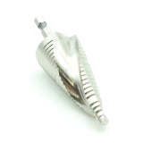 TEMO M35 Cobalt Step Drill Spiral Flute Unibit, 2 Size: 7/8" and 1-1/8", 1/4" Hex Shank